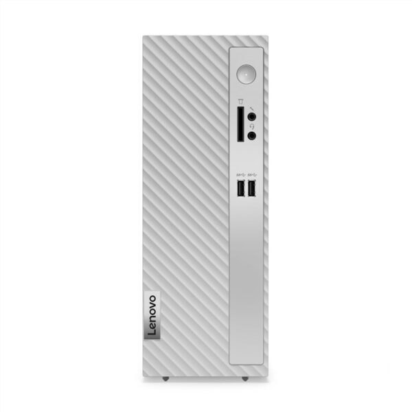Lenovo IdeaCentre 3 7.4L Desktop PC, AMD Ryzen 5 5600H, 8GB RAM, 512GB SSD, Windows 11 Home, Mineral Grey, USB Calliope Keyboard and Mouse