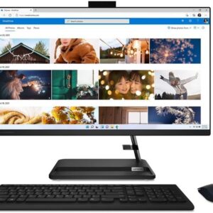 Lenovo IdeaCentre AIO 3 27ALC6 2024 AIO Desktop/AMD Radeon Graphics 27" 1920x1080 Touch/AMD Ryzen 5 7530U 6 Cores / 64GB DDR4 4TB SSD M.2/Wi-Fi/Windows 10 / Jet Black / 32GB USB