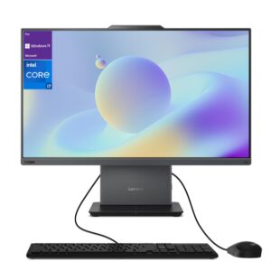 Lenovo ThinkCentre All-in-One Desktop Computer, 23.8 Inch MicroEdge FHD Display, Intel i7-13620H 13th Generation, 16GB DDR5 SODIMM, 1TB SSD, Webcam, HDMI, RJ-45