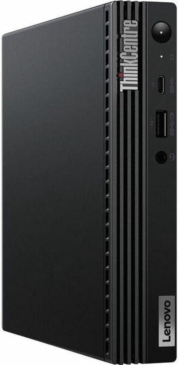Lenovo ThinkCentre M75q Tiny Gen 2 Desktop with AMD Ryzen 5 PRO 5650GE Processor, 8GB RAM, 256GB SSD, AMD Radeon Graphics, USB Keyboard, and Windows 11 Pro