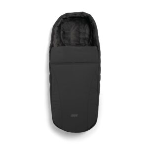 Mamas & Papas Ocarro Cold Weather Footmuff with Cosy Soft Fleece Lining, Water Resistant, Multi-Position, Jet