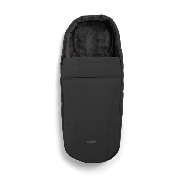 Mamas & Papas Ocarro Cold Weather Footmuff with Cosy Soft Fleece Lining, Water Resistant, Multi-Position, Jet