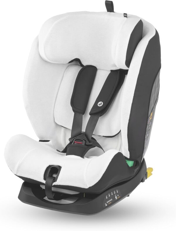 Maxi-Cosi Organic Cotton Car Seat Cover for Titan S i-Size & Titan S Comfort, Child car seat Cover, Soft, Breathable and Moisture-Absorbing Material, Machine Washable, Natural...