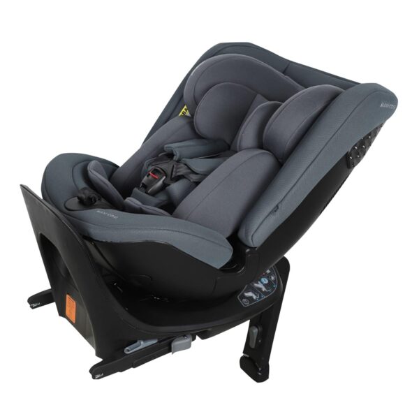 Maxi-Cosi Spinel 360 i-Size, 360 Swivel Baby car seat, Digital Safety Indicator, 0-12 Years 40-150cm, ClimaFlow, G-Cell Side Impact Protection, Authentic Graphite