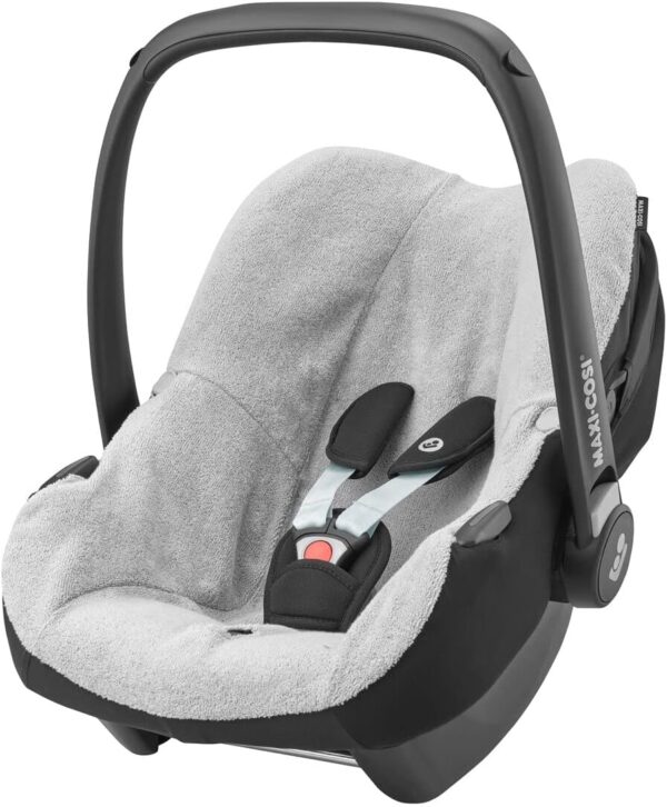 Maxi-Cosi Summer Cover, Suitable for Maxi-Cosi Tinca Baby seat, Protective Cover for The Children's car seat, The Ideal Cover for The Warm Summer Days, Fresh Grey