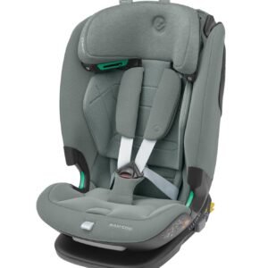 Maxi-Cosi Titan Pro² i-Size, Multi-Age ISOFIX Child Car Seat, 15 Months - 12 Years, G-Cell Side Impact Protection, Easy-in Harness, ClimaFlow, 4 Recline Positions, Authentic Grey