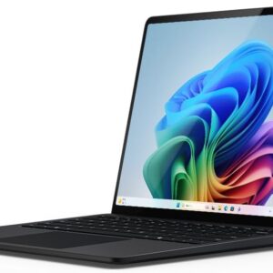 Microsoft Surface Laptop | Copilot+ PC | 15” Touchscreen | Snapdragon® X Elite (12 cores) | 16GB Memory | 512GB SSD | 2024 Model, 7th Edition | Black
