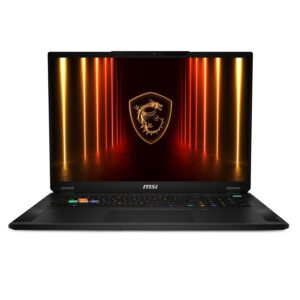 MSI Stealth 18 HX AI Gaming laptop-(18" UHD+, MiniLED, 120Hz, Intel® Core Ultra 9 275HX, NVIDIA® GeForce RTX 5080 GPU, GDDR7 16GB, 64GB RAM,2TB SSD, Windows11 Pro...