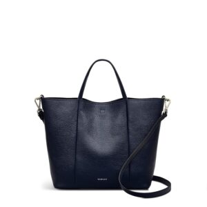 RADLEY London Henrietta Place Medium Open Top Tote Bag for Women, in Soft Grained Leather with Grab Handles