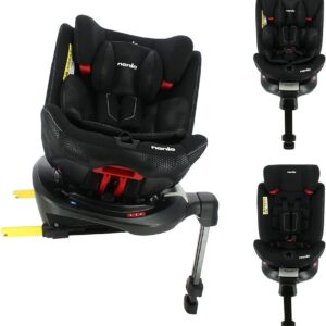 Ranger 360° swivelling isofix car seat Group 0/1/2/3 (0-36kg) - Evolving seat with Side Protection - Nania