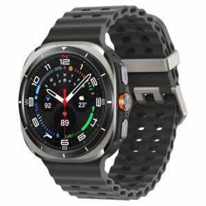 Samsung Galaxy Watch Ultra Black with Galaxy AI, Smart Watch, Health Monitoring, Fitness Tracker, 47mm, LTE, 3 Year Samsung Extended Warranty (UK Version)