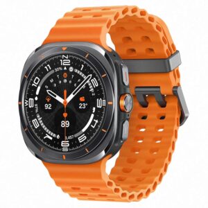 Samsung Galaxy Watch Ultra Orange with Galaxy AI, Smart Watch, Health Monitoring, Fitness Tracker, 47mm, LTE, 3 Year Samsung Extended Warranty (UK Version)