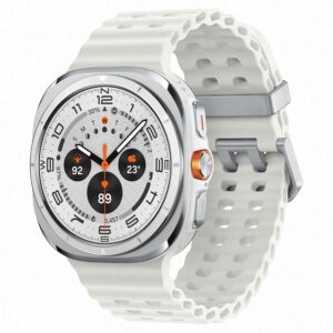 Samsung Galaxy Watch Ultra White with Galaxy AI, Smart Watch, Health Monitoring, Fitness Tracker, 47mm, LTE, 3 Year Manufacturer Extended Warranty (UK Version)