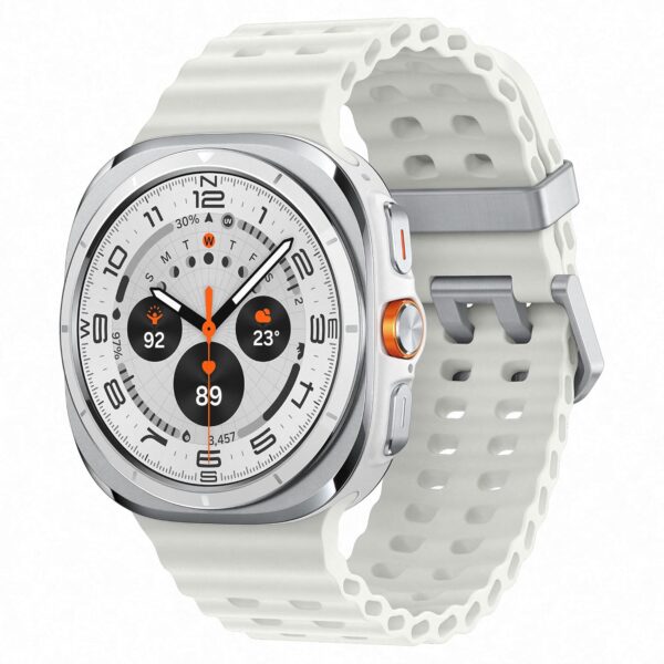 Samsung Galaxy Watch Ultra White with Galaxy AI, Smart Watch, Health Monitoring, Fitness Tracker, 47mm, LTE, 3 Year Manufacturer Extended Warranty (UK Version)