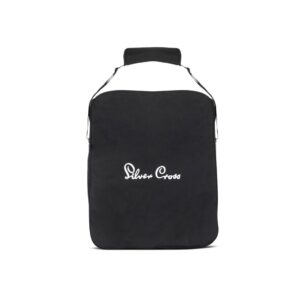 Silver Cross Clic Stroller Bag - Pram Organiser Bag - Travel Bag - Pram Accessories - Water Resistant - Black