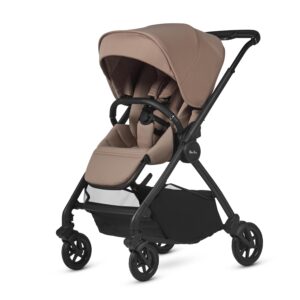 Silver Cross - Dune 2 Pushchair - Compact Pushchair & Travel System for Urban Lifestyles - Newborn to 4 Years (22kg) - Mocha
