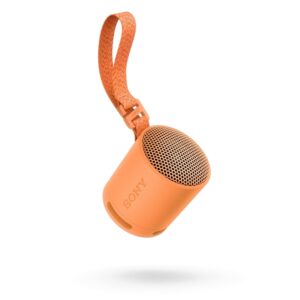 Sony SRS-XB100 - Wireless Bluetooth, Portable, Lightweight, Compact, Outdoor, Travel Speaker, Durable IP67 Waterproof & Dustproof, 16 HR Battery, Strap, Hands-Free Calling, New...