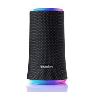 soundcore Anker Flare 2 Bluetooth Speaker with IPX7 Protection, 360° Sound for Outdoor, Garden, Beach, Holiday, with PartyCast, EQ Regulation and 12 Hours Battery Life