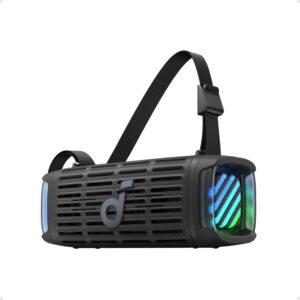 soundcore Boom 3i by Anker, Rugged Outdoor Speakers, IP68 Waterproof, Floating Playback, Saltwater Resistant, 50W Portable Speaker, Bluetooth 5.3, 16-Hour Playtime, TWS,...