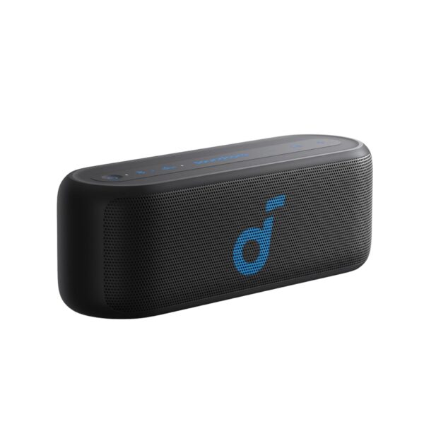 soundcore by Anker Select 2S Bluetooth Speaker with 20W Stereo Sound, BassUp, Custom EQ, Wireless Stereo Pairing, IPX7 Waterproof and 16H Playtime, Portable Speaker for Home,...