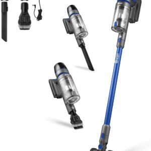 Swan SC15825N Dust Master 29.6V Cordless Stick Vacuum with 3 Speed Settings, Rechargeable Battery, Anti-Tangle Floorhead, Includes 2-in-1 Crevice Tool, Long Nozzle, Motorised...