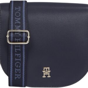 Tommy Hilfiger Women’s Logo Tape Wide Strap Crossbody Bag