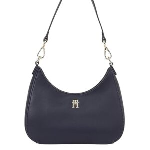 Tommy Hilfiger Women's Logo Tape Shoulder Bag with Zip