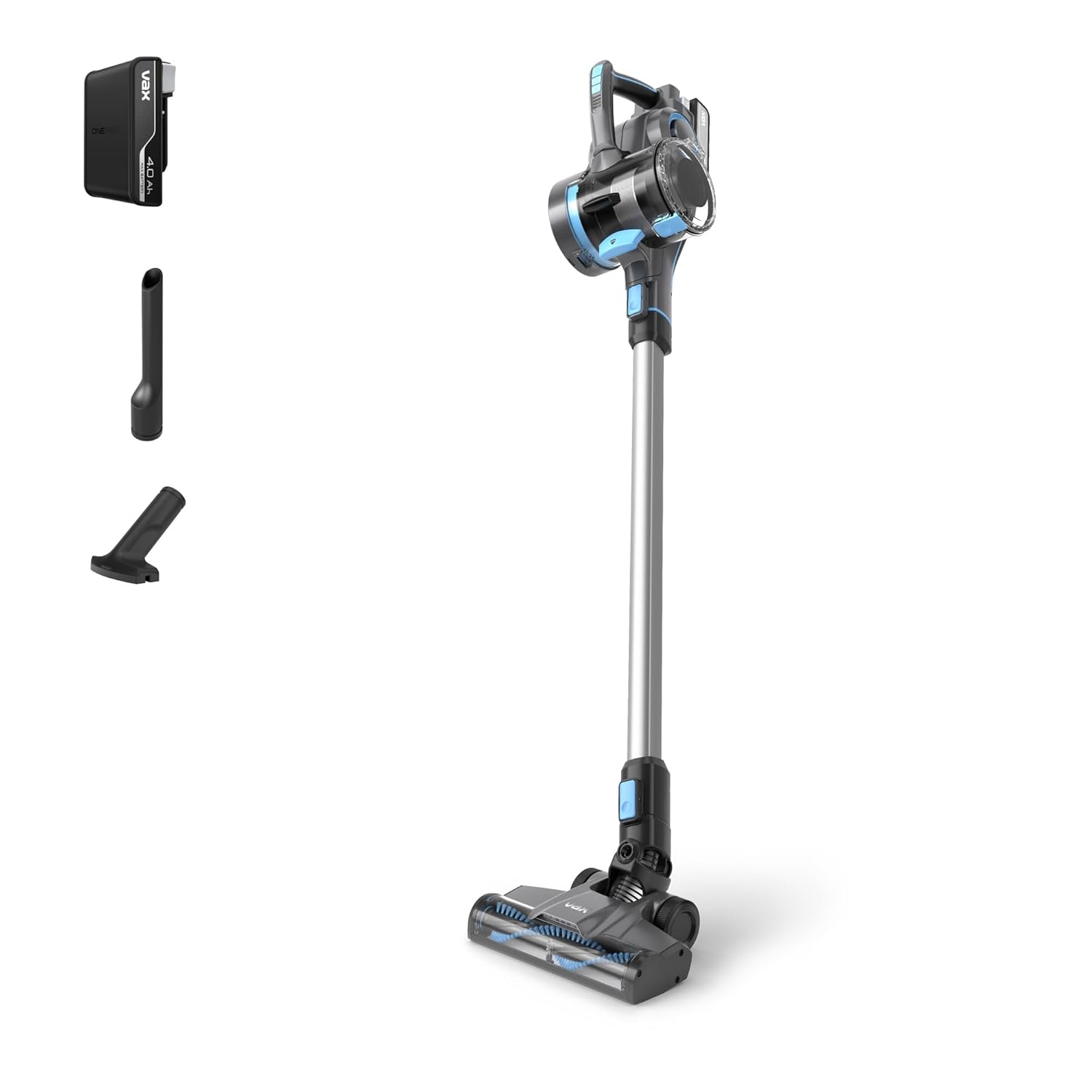 Vax Blade 4 Classic Plus Cordless Stick Vacuum Cleaner, Lightweight with Up to 45 min Runtime, Captures Up to 99.8 Percent of Particles, Crevice and Stair Tool Included,...