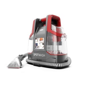 Vax SpotWash Spot Cleaner, Stain, Car, Upholstery, Sofa and Carpet Cleaning Machine, Portable and Compact Design, Included Solution Removes Spills & Stains, Red, CDCW-CSXS