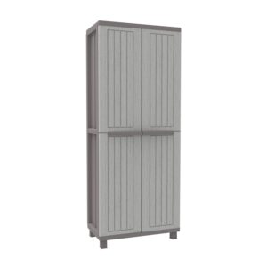Terry, Jwood 268, 2 Door Closet with 3 Internal Shelves - 68x37.5x170 cm