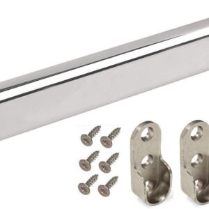 Wardrobe hanging rail set