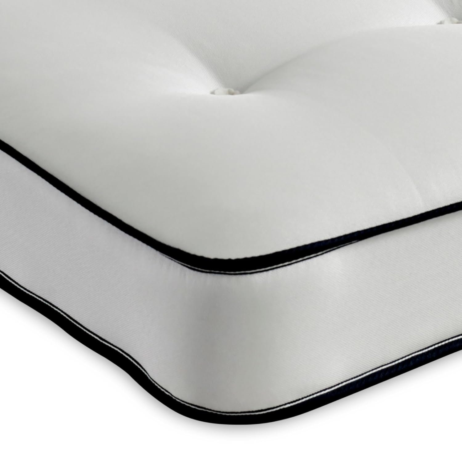 eXtreme comfort ltd Damask EasyClean Double Life Dual Sided Tufted Value Essentials Foam Free Innerspring & Comfort Fillings Budget Value Mattress, 3ft Single (90 x 190cm)