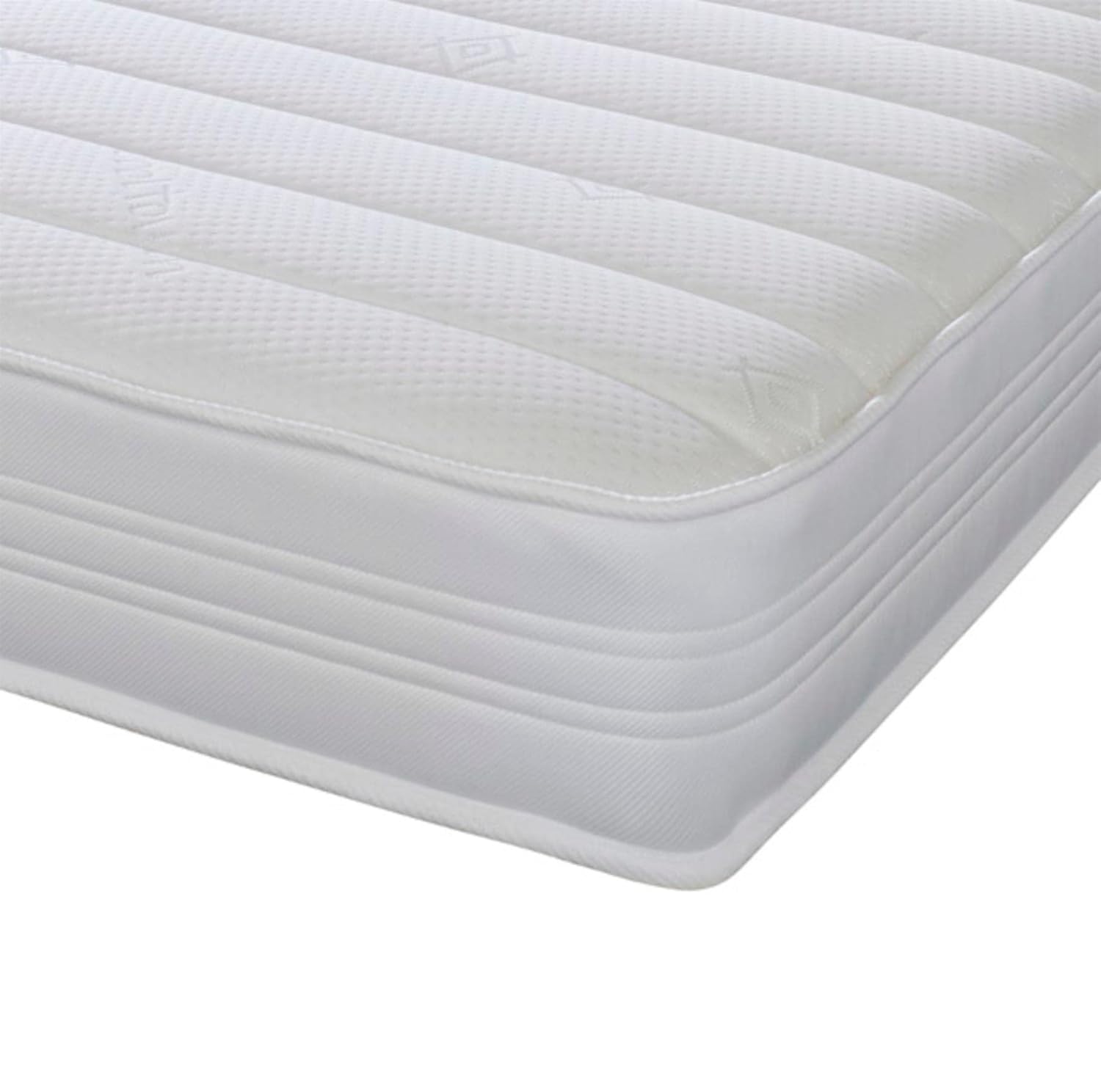eXtreme comfort ltd Sirocco Hybrid White Small Single Mattress (75x190cm) | Memory Foam & Open Coil Spring | Airflow Breathable Cover | Medium Firm Comfort Support | 18cm Deep...