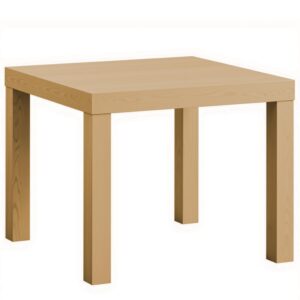 Ikea Lack-Small Coffee Table, Wood, Beige, 55x45x55 LACK-Table-Wood