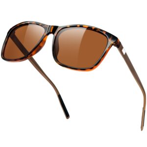 KANASTAL High Protection Polarised Sunglasses Al-Mg Alloy, Flexible Spring Hinge UV400 Protection for Men and Women