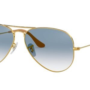 Ray-Ban Unisex RB3025 Aviator Polarized Sunglasses 58mm