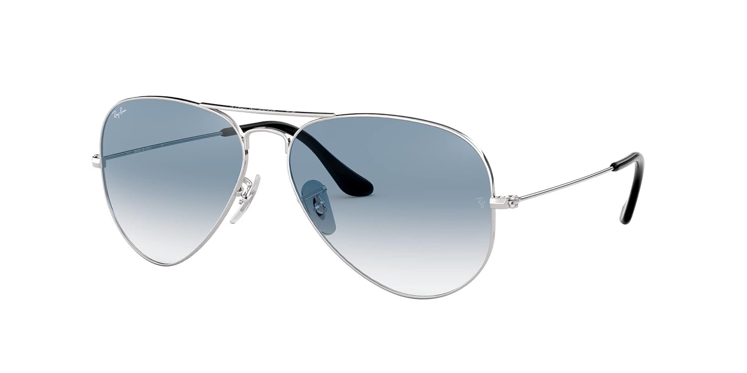 Ray-Ban Unisex RB3025 Aviator Sunglasses 58mm