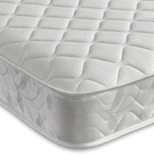 Starlight Beds Cool Touch Single Memory Foam Mattress, Maximum Value, Coil Sprung Mattress. Soft Firmness, White, 18cm Deep. 3ft Single Mattress (90cm x 190cm)