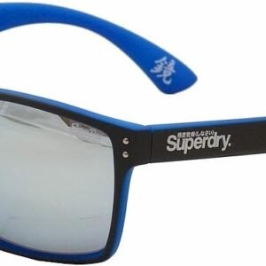 Superdry Kobe 105 Matte Grey Blue Chrome Mirror