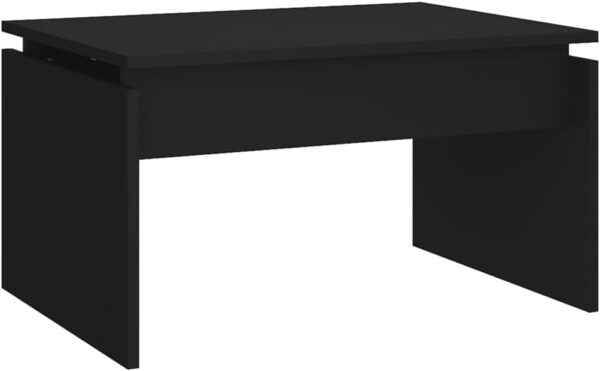 vidaXL Coffee Table Black
