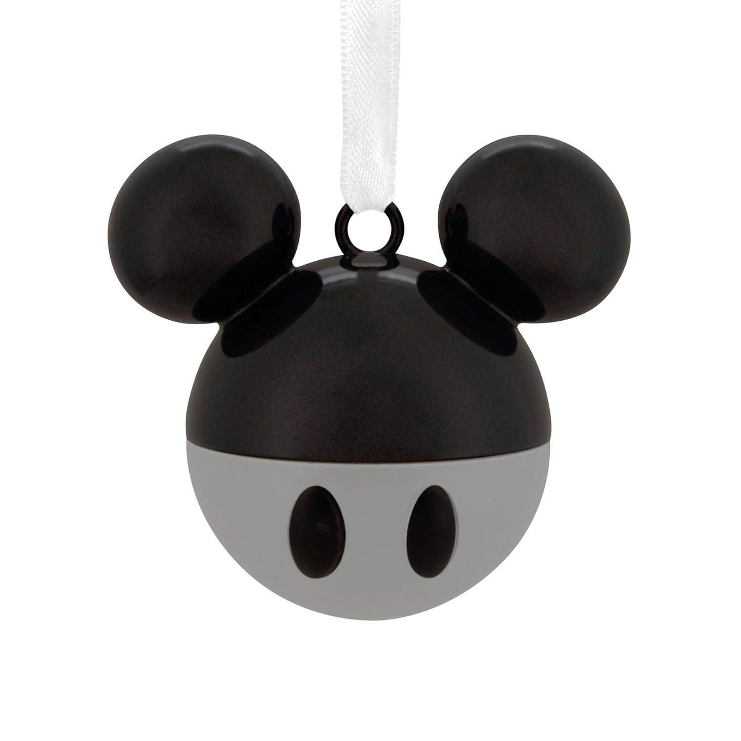 Hallmark Mickey Mouse Ears Premium Metal Ornament, Disney Tree Decoration, Disney Hanging Ornament, Hanging Ornament, Gifts for Christmas